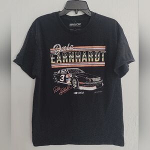 Nascar Black Dale Earnhardt Graphic Tee